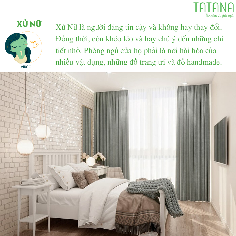Trang trí phòng ngủ theo phong cách 12 chòm sao