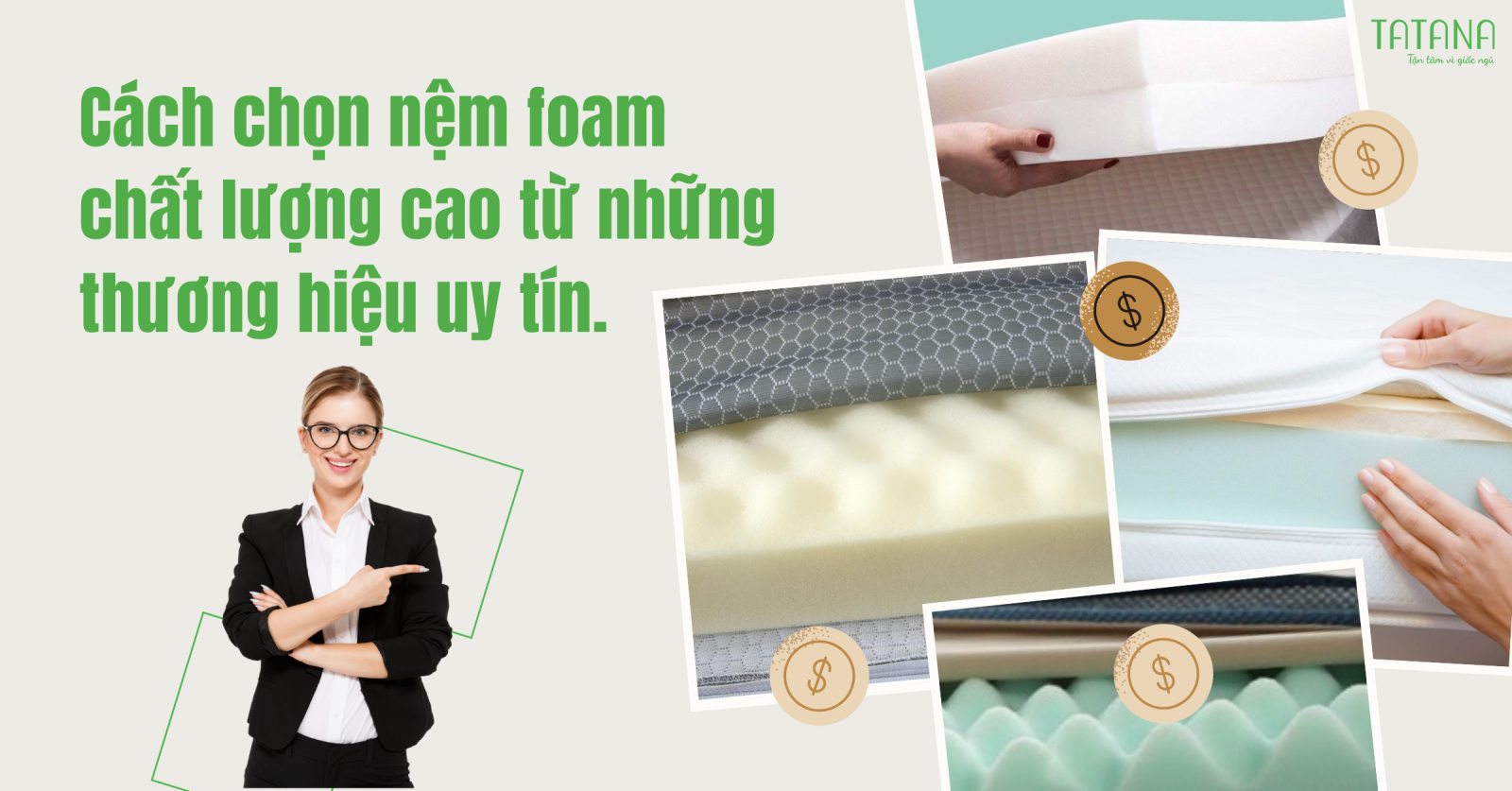 Cách chọn nệm foam chất lượng cao từ những thương hiệu uy tín