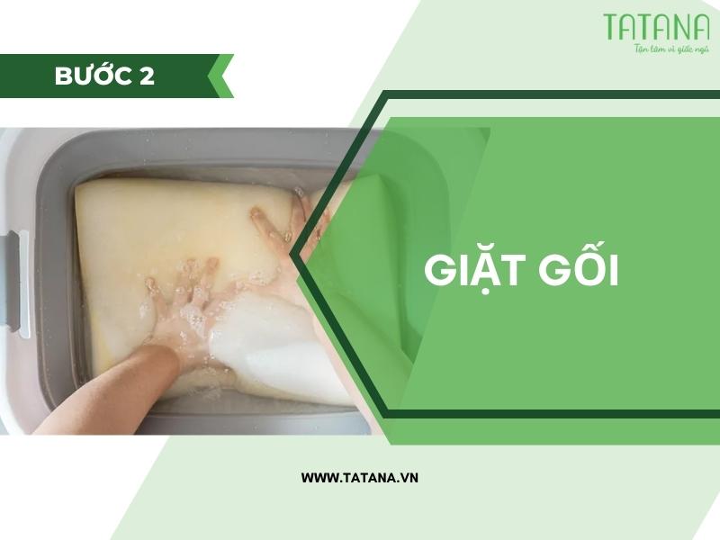 Cách giặt và chăm sóc gối mút hoạt tính.