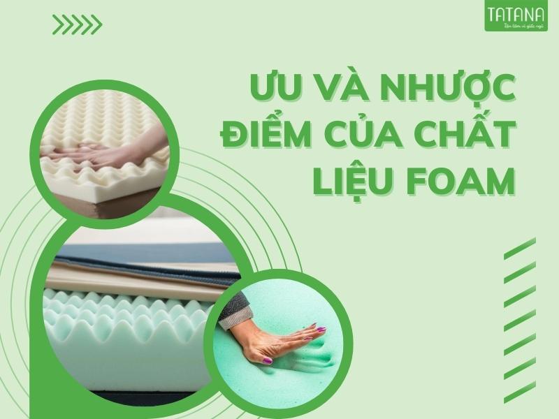 Foam là gì? Ứng dụng lớp foam trong nệm cao cấp