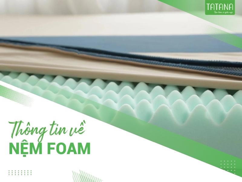 Nệm foam - Hạn chế tình trạng nhức mỏi và đau cột sống của bạn