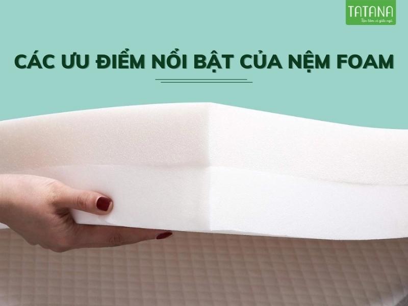 Nệm foam - Hạn chế tình trạng nhức mỏi và đau cột sống của bạn