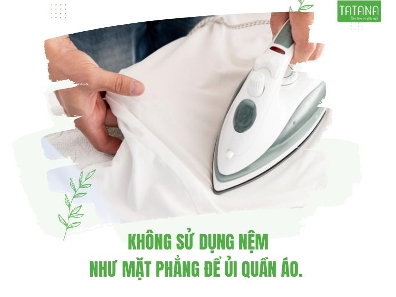 Những điều cấm kỵ khi sử dụng nệm cao su thiên nhiên