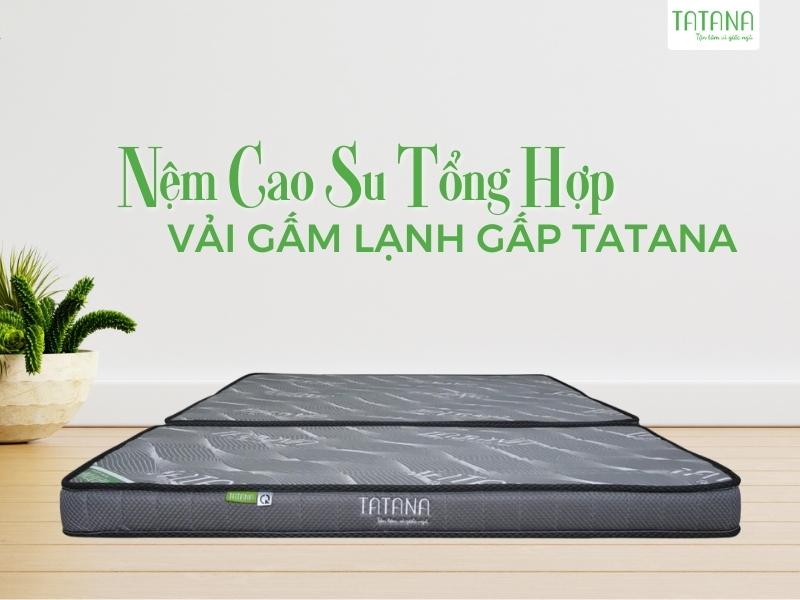 Tổng hợp nệm Tatana chính hãng, giá rẻ tại TP.HCM