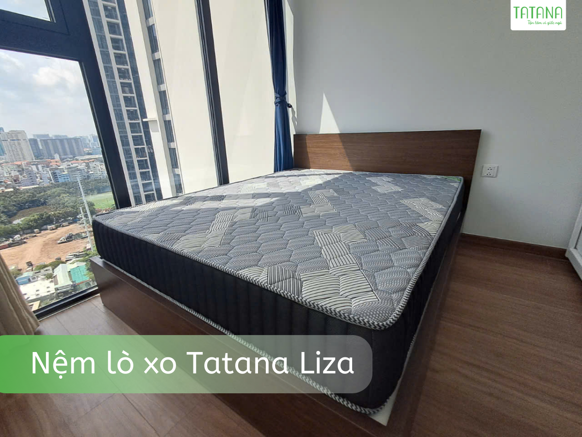 Nệm lò xo giá thành rẻ Tatana Liza